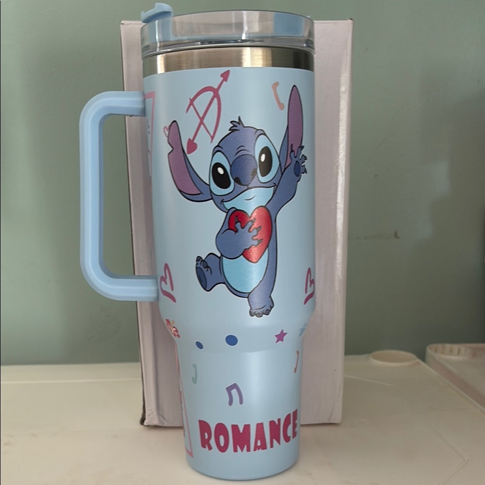 Romance Blue Travel Mug